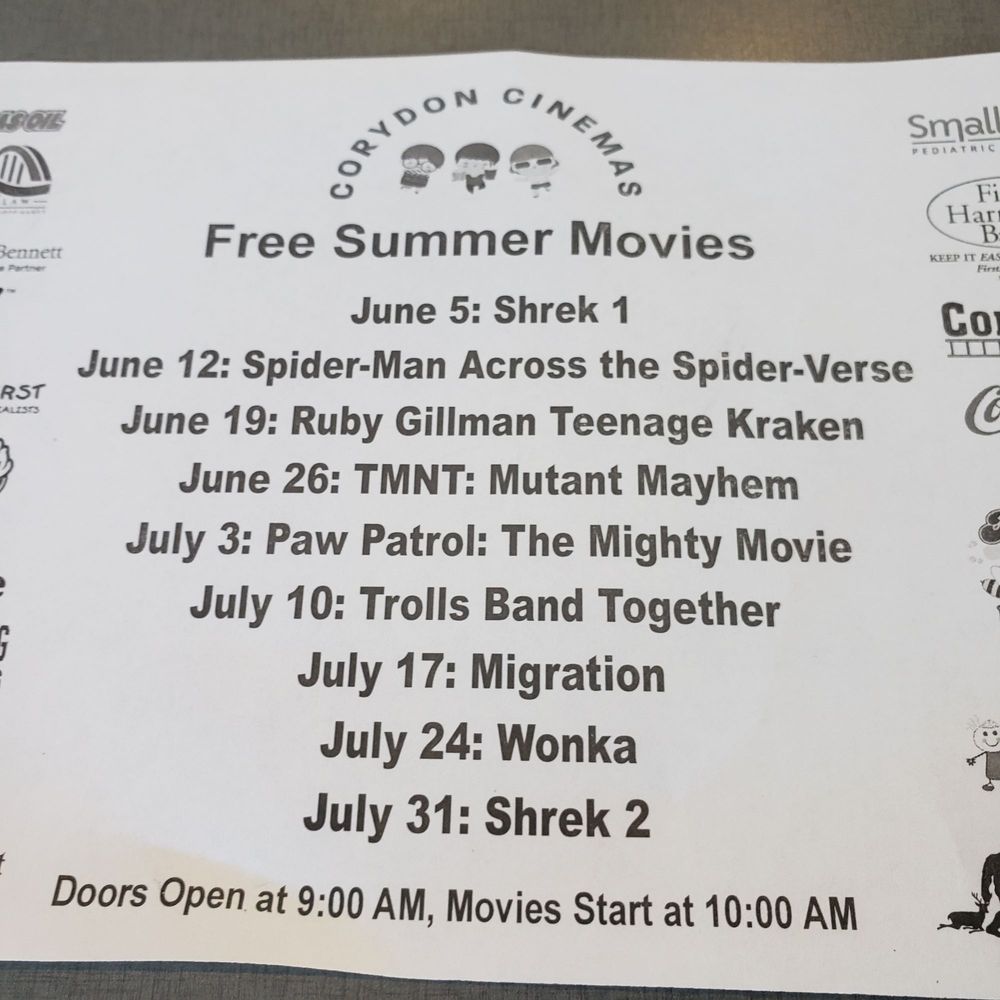 CORYDON CINEMAS Updated September 2024 2025 Edsel Ln NW, Corydon