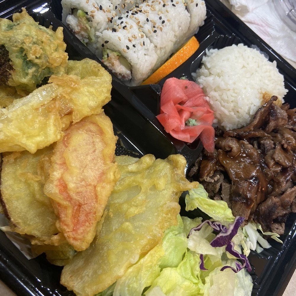 Happy Bento - Teri beef bento - Sushi Bars Near Me - Puyallup, Washington