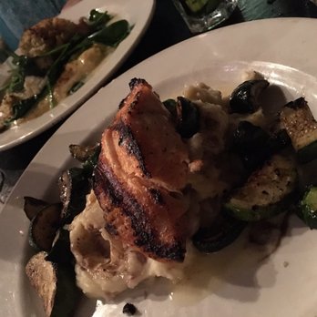 Margaux's Restaurant - Grilled Salmon, mashed potatoes, zucchini - New American Near Me - Raleigh, North Carolina Margaux's Restaurant - Grilled Salmon, mashed potatoes, zucchini - New American Near Me - Raleigh, North Carolina