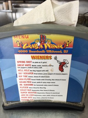 Menu photo 5 Grab a Wiener Wildwood, NJ Menu photo 5 Grab a Wiener Wildwood, NJ
