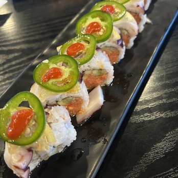 Sushi Okoku - Spicy octopus handroll - Sushi Bars Near Me - Riverside, California