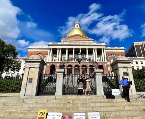 Massachusetts State House by null