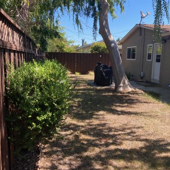 Cherrywood Landscaping - Back yard before - Landscaping Near Me
