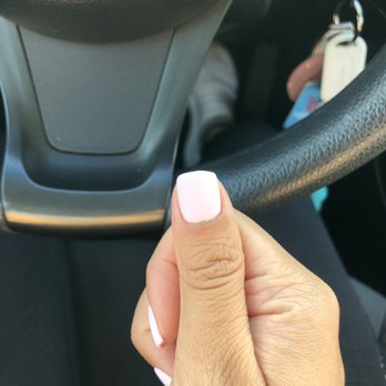 Bombshell Nail & Spa - Notice the top is crooked - Nail Salons Near Me - Las Vegas, Nevada