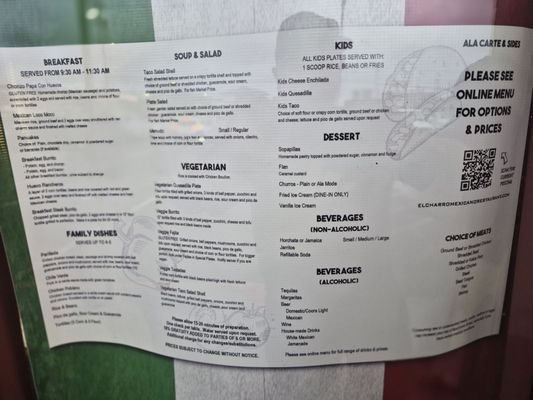 Menu photo 2 El Charro Mexicano Aiea, HI Menu photo 2 El Charro Mexicano Aiea, HI