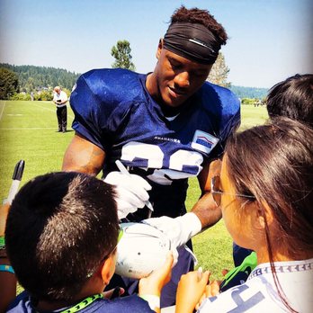 Seattle Seahawks Training Camp - Last year this rookie signed our ball. This year he explodes onto the scene. CCarson32 - Professional Sports Teams Near Me - Renton, Washington Seattle Seahawks Training Camp - Last year this rookie signed our ball. This year he explodes onto the scene. CCarson32 - Professional Sports Teams Near Me - Renton, Washington