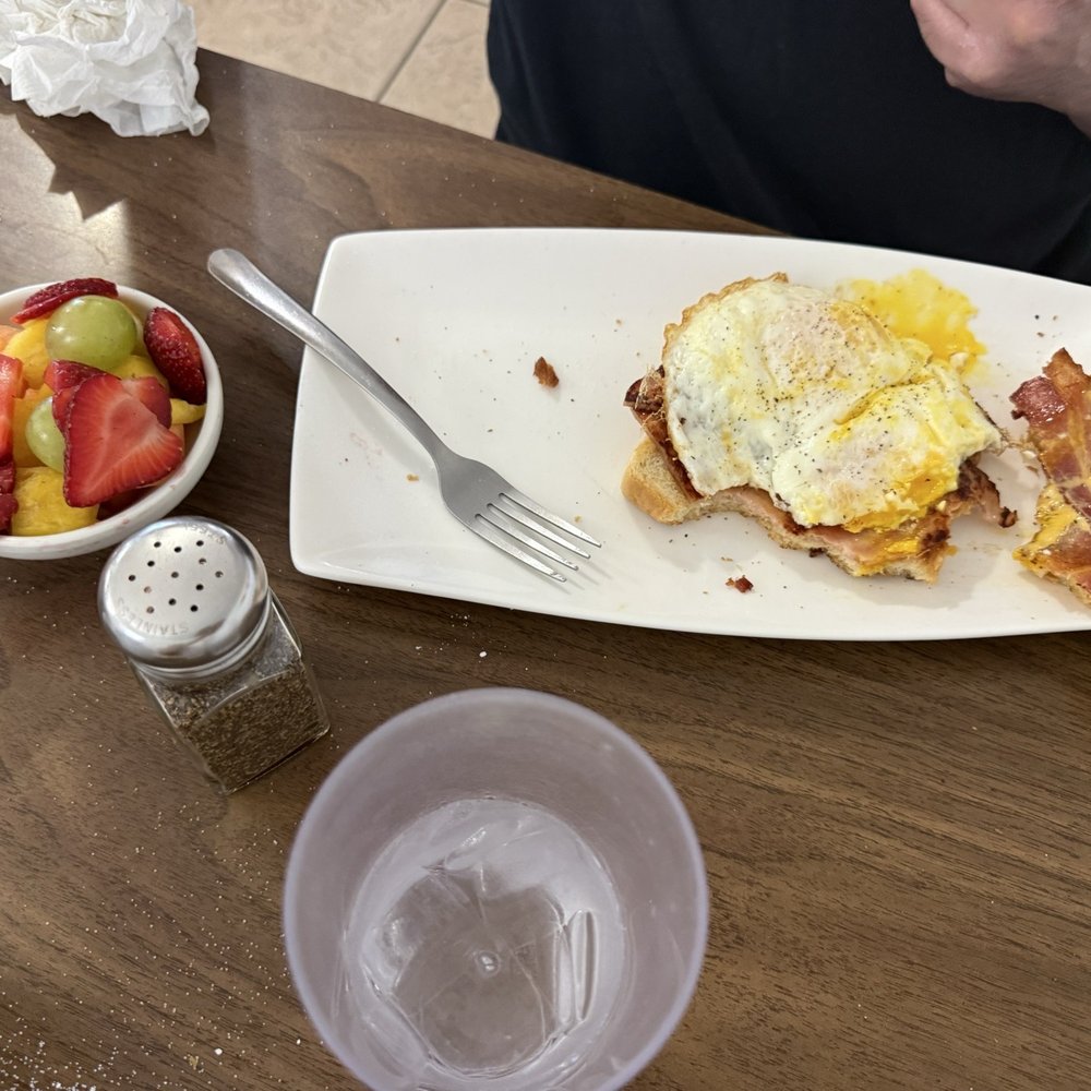 The Broken Egg Cafe - Breakfast sandwich with bacon and ham added. - Breakfast & Brunch Near Me - San Antonio, Texas The Broken Egg Cafe - Breakfast sandwich with bacon and ham added. - Breakfast & Brunch Near Me - San Antonio, Texas