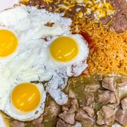 Chile Verde and Eggs