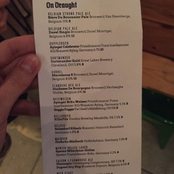 Biergarten - Draft list - Beer Gardens Near Me - Pittsburgh, Pennsylvania Biergarten - Draft list - Beer Gardens Near Me - Pittsburgh, Pennsylvania