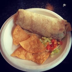 Francisco's Mexican Food - Vegan burrito