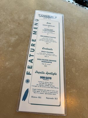 Menu photo 1 Tower 7 Baja Mexican Grill Morehead City Morehead City, NC