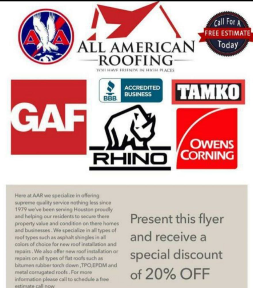 Slide of American Roofing and Paving