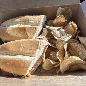 All Roads Cafe - Italian Grinder with Truffle Parm Chips - Cafes Near Me - Edgewood, New Mexico