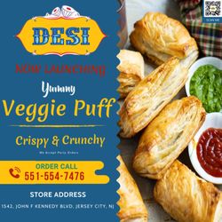 Desi's Special Veggie Puff