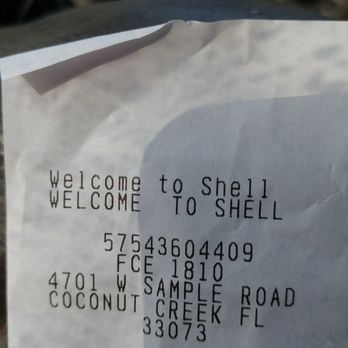 Shell - Gas Stations Near Me - Coconut Creek, Florida