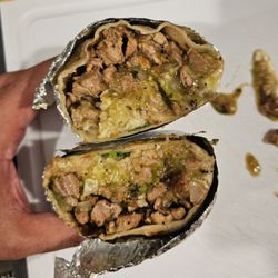 Taco Del Rio - Special All Meat Chili Verde Burrito