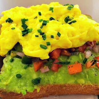 Poached Kitchen - Avocado toast w/ soft scramble egg - Breakfast & Brunch Near Me - Irvine, California Poached Kitchen - Avocado toast w/ soft scramble egg - Breakfast & Brunch Near Me - Irvine, California