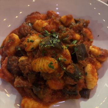 Isola Pizza Bar - Gnocchi with eggplant - Pizza Near Me - San Diego, California Isola Pizza Bar - Gnocchi with eggplant - Pizza Near Me - San Diego, California