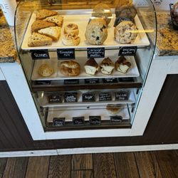 Farmhouse Coffee and Ice Cream - Baked goods show case