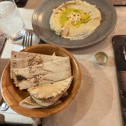 Hummus and pita