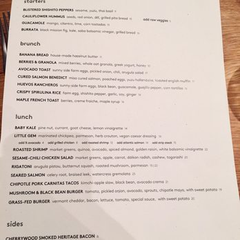 Little Beet Table - Lunch menu - New American Near Me - New York, New York