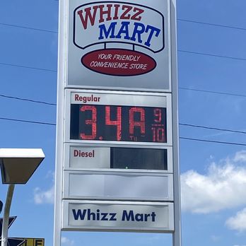 Whizz Mart - a gas station sign - Grocery Near Me - Jacksonville, North Carolina Whizz Mart - a gas station sign - Grocery Near Me - Jacksonville, North Carolina