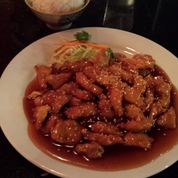 Kims Cuisine Asian Fusion Bistro - Their sesame chicken is tasty but the amount of sauce is just overwhelming - Chinese Near Me - Eagle River, Alaska Kims Cuisine Asian Fusion Bistro - Their sesame chicken is tasty but the amount of sauce is just overwhelming - Chinese Near Me - Eagle River, Alaska