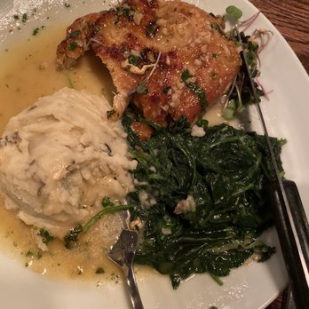 Johnny's Tavern - Pan Roasted Boneless Half Chicken - New American Near Me - Amherst, Massachusetts Johnny's Tavern - Pan Roasted Boneless Half Chicken - New American Near Me - Amherst, Massachusetts