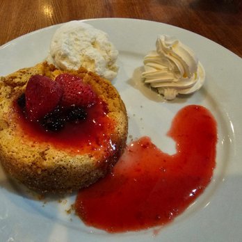 Champps - Victor, NY - Berry Butter Cake. Amazing. - New American Near Me - Victor, New York