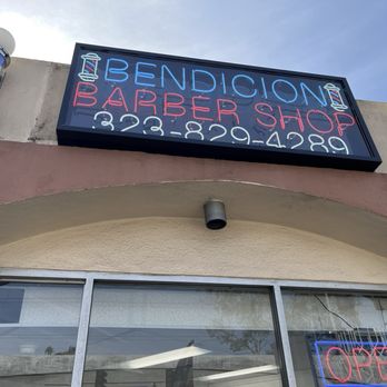 Bendicion Barber Shop - New sign - Barbers Near Me - Los Angeles, California Bendicion Barber Shop - New sign - Barbers Near Me - Los Angeles, California