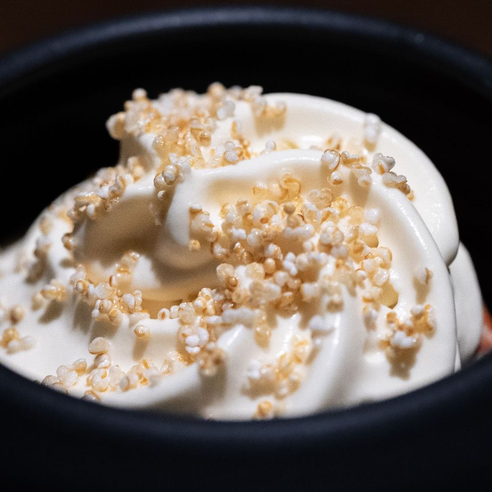 Pasta Bar - Geranium Gelato with Strawberries, Amaranth, Pink Peppercorn - Italian Near Me - Los Angeles, California Pasta Bar - Geranium Gelato with Strawberries, Amaranth, Pink Peppercorn - Italian Near Me - Los Angeles, California