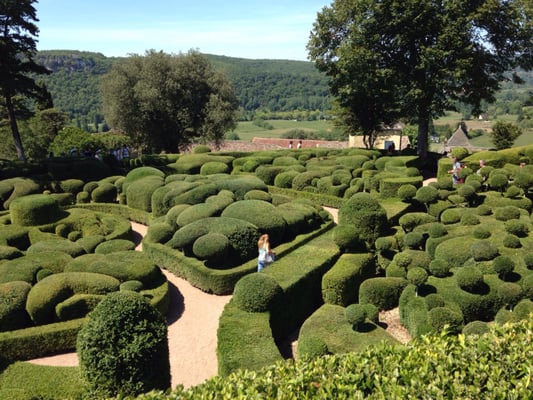 The Marqueyssac Gardens by null