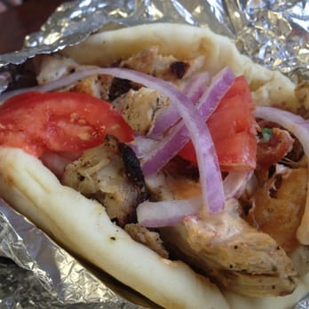 Gyropolis - Spicy chicken 7 out of 10 - Greek Near Me - Bloomington, Minnesota Gyropolis - Spicy chicken 7 out of 10 - Greek Near Me - Bloomington, Minnesota
