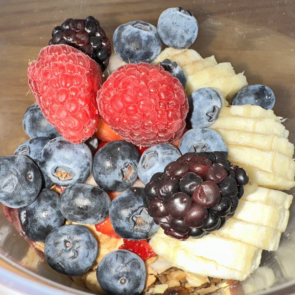 a bowl of fruit