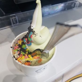 Miss Cheese Tea Cafe - Matcha & Plain Soft Serve topped with your choice of toppings - Bubble Tea Near Me - Pasadena, California Miss Cheese Tea Cafe - Matcha & Plain Soft Serve topped with your choice of toppings - Bubble Tea Near Me - Pasadena, California