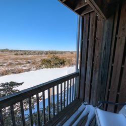 A Beach Place Realty - Stood on railing. Climbed around second story balcony just to get back in.