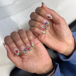 Hard gel mani