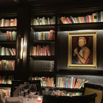 Yvonne's - Library dining room - New American Near Me - Boston, Massachusetts