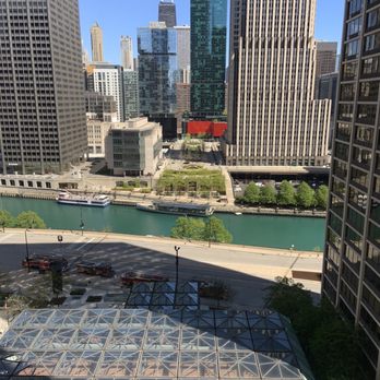 Hyatt Regency Chicago - 15th floor room View - Hotels Near Me - Chicago, Illinois