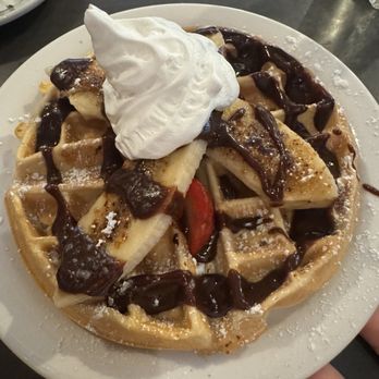 Brewed - Bacon Banana Waffle - Coffee & Tea Near Me - Fort Worth, Texas