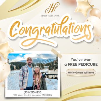 Happy Nails And Wax - Thank you for being an invaluable part of our incredible community. - Nail Salons Near Me - Jackson, Tennessee Happy Nails And Wax - Thank you for being an invaluable part of our incredible community. - Nail Salons Near Me - Jackson, Tennessee