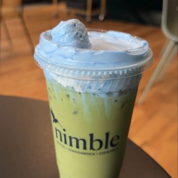 Nimble - Blue cloud matcha - Coffee & Tea Near Me - Chicago, Illinois