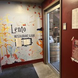 Lento Restaurant - Entrance