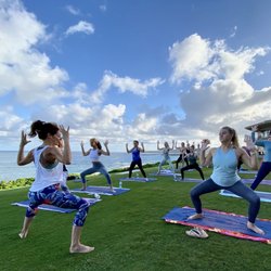 The Roming Yogi - Group Private for a Wedding Party in Kapalua. We come to you!