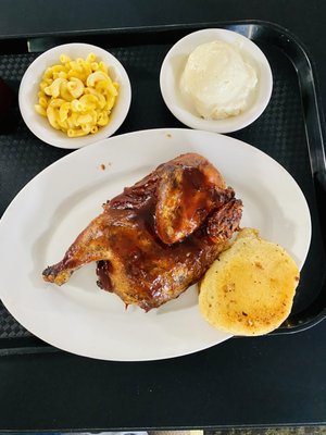 Photo of Jeff's Family Friendly Restaurant - Murfreesboro, TN, US. BBQ Chicken