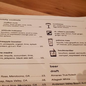 Roger Bar & Restaurant - Drink menu - New American Near Me - Mountain View, California Roger Bar & Restaurant - Drink menu - New American Near Me - Mountain View, California
