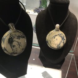 Long Island Glass - Glass art on display