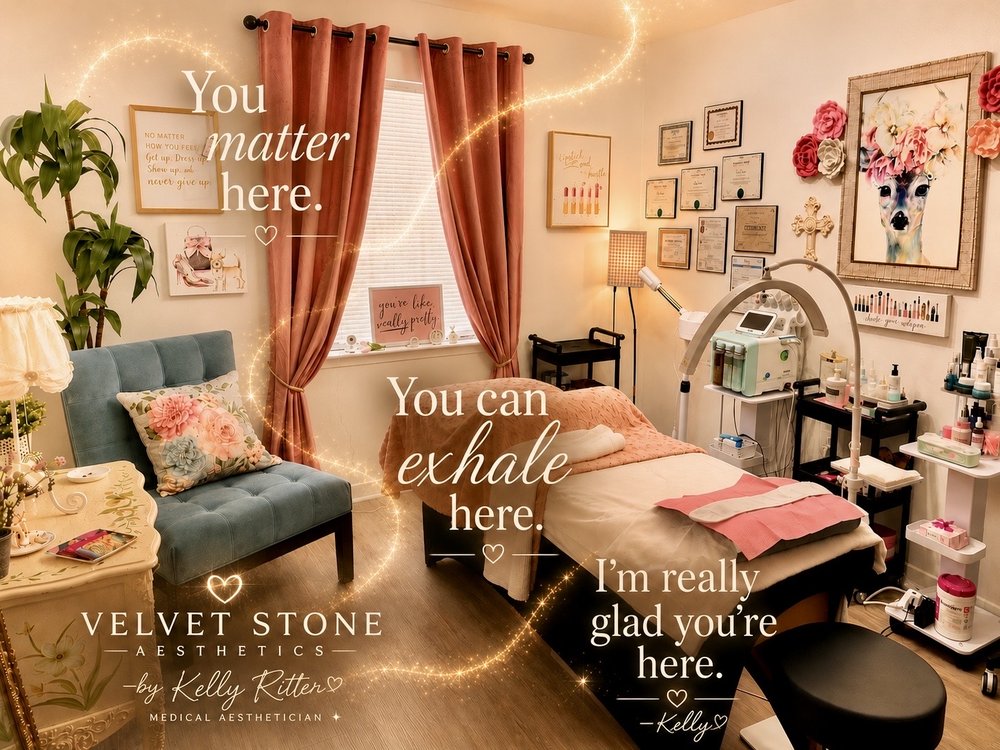 Velvet Stone Aesthetics Logo