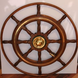 Annapolis Maritime Antiques - Ship wheels
