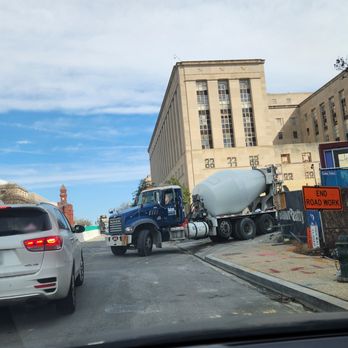 1331 - Construction blocking parking exit - Apartments Near Me - Washington, DC, District of Columbia